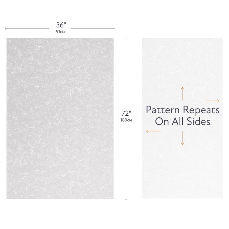 Artscape Rice Paper | Decorative Privacy Window Film with Textured Glass Pattern | Non-Adhesive & UV Protection | Easy to Apply & Removable | 36 x 72 Inches | Made in USA - Image 4